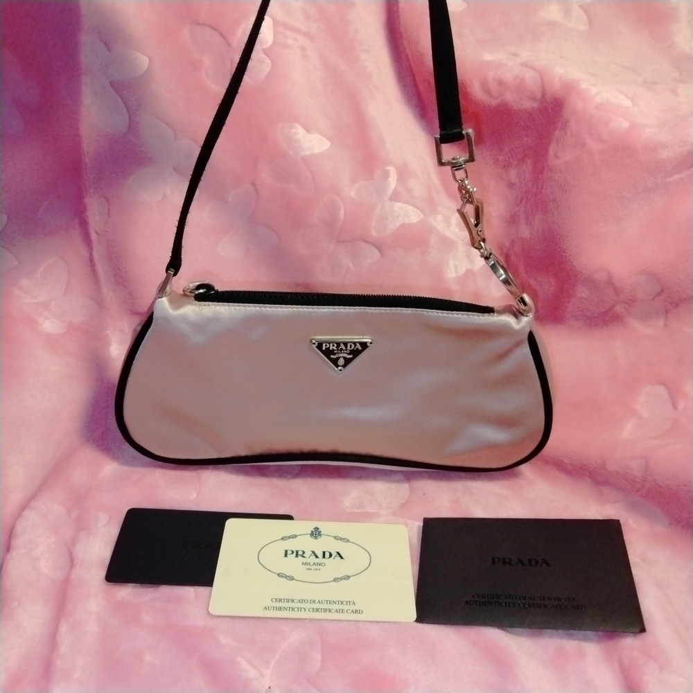 SOLD 🙏🙏🙏Prada Raso Gym Pink Shoulder Bag